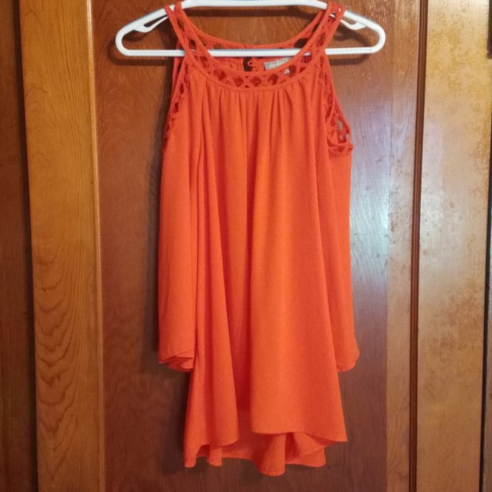 Daniel Rainn Philco Cold Shoulder Blouse